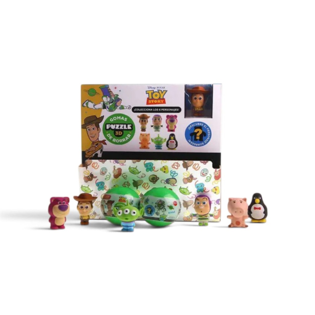 GOMA DE LAPIZ PUZZLE 3D TOY STORY